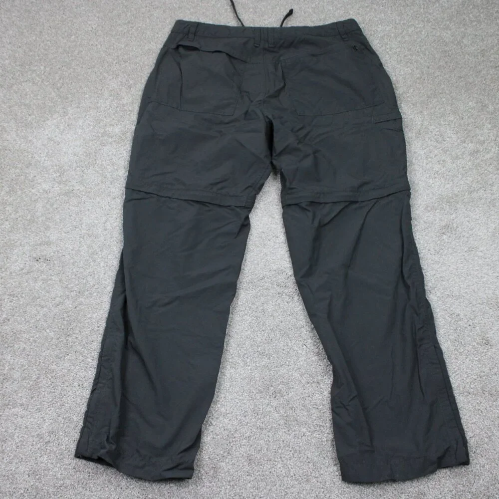 The North Face Horizon 2.0 Pants Mens 36 Short Gray Convertible Cargo 30